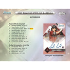 2023 Bowman Sterling Baseball Hobby 12 Box Case