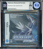 2007 POKEMON DIAMOND VERSION JAPANESE NINTENDO DS WATA 9.2 A+ SEALED