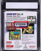 1999 NINTENDO GAME BOY COLOR CONSOLE GRAPE HOLOSTRIP VGA 85 SEALED