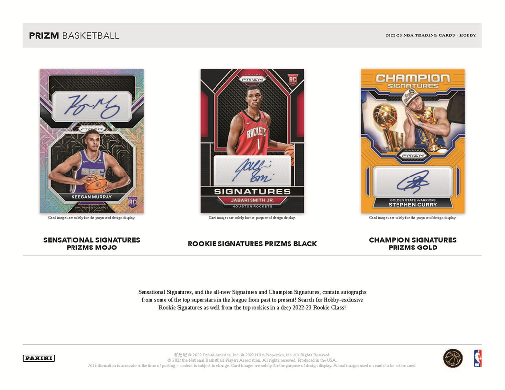 2022-23 Panini Prizm Basketball Hobby Box