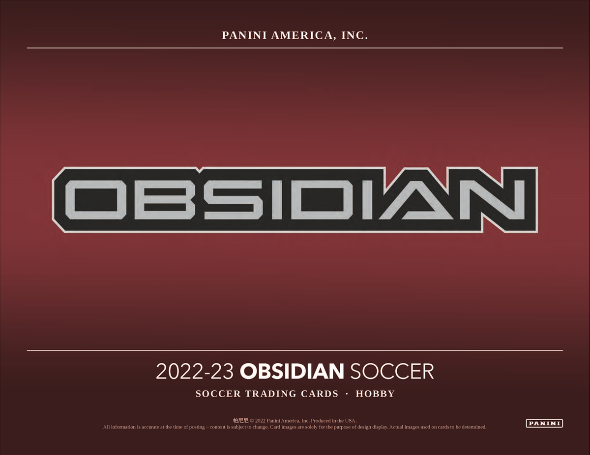 2022-23 Panini Obsidian Soccer Hobby Box