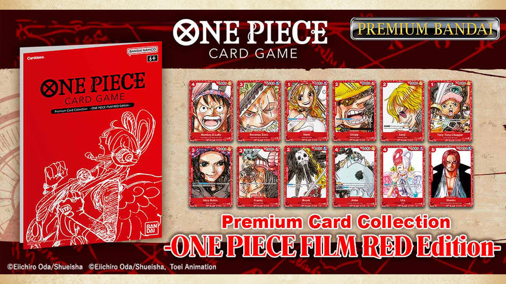One Piece Card Game Premium Card Collection One Piece Film Red Edition Japanese Version