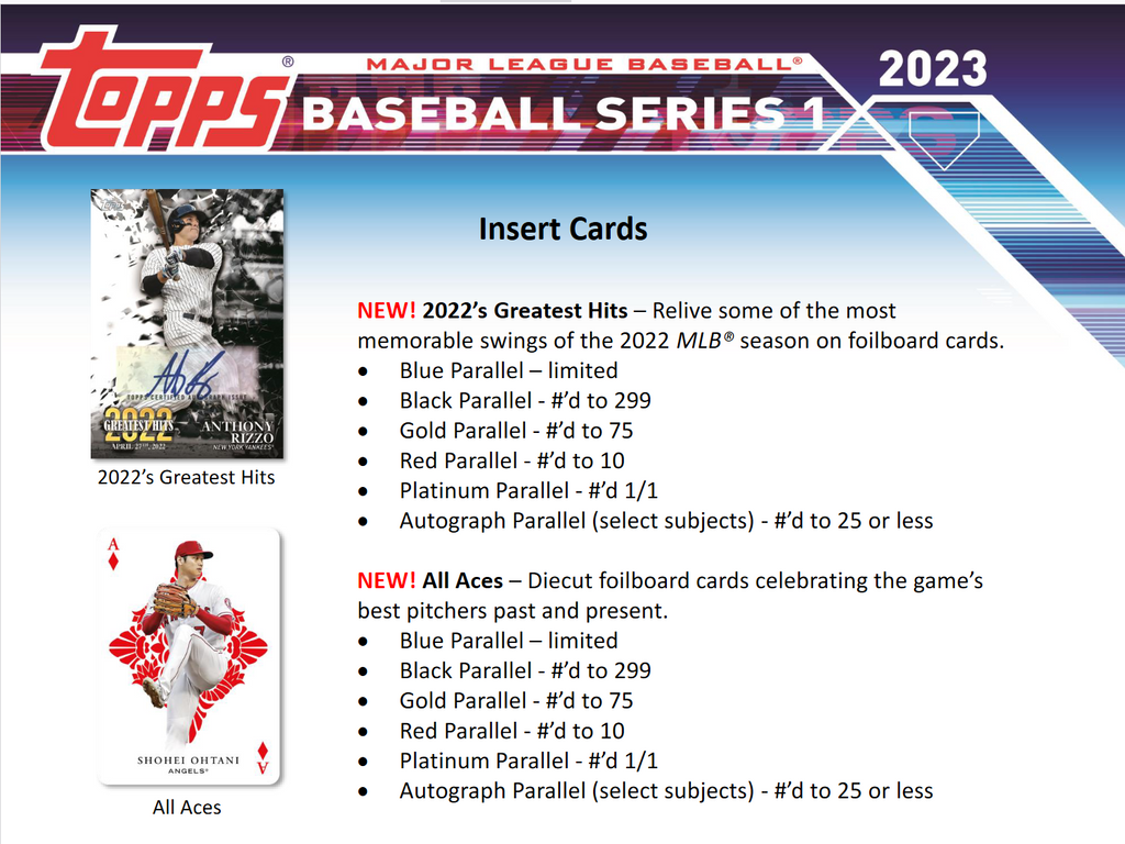 2023 Topps Series 1 Baseball Jumbo 6 Box Case