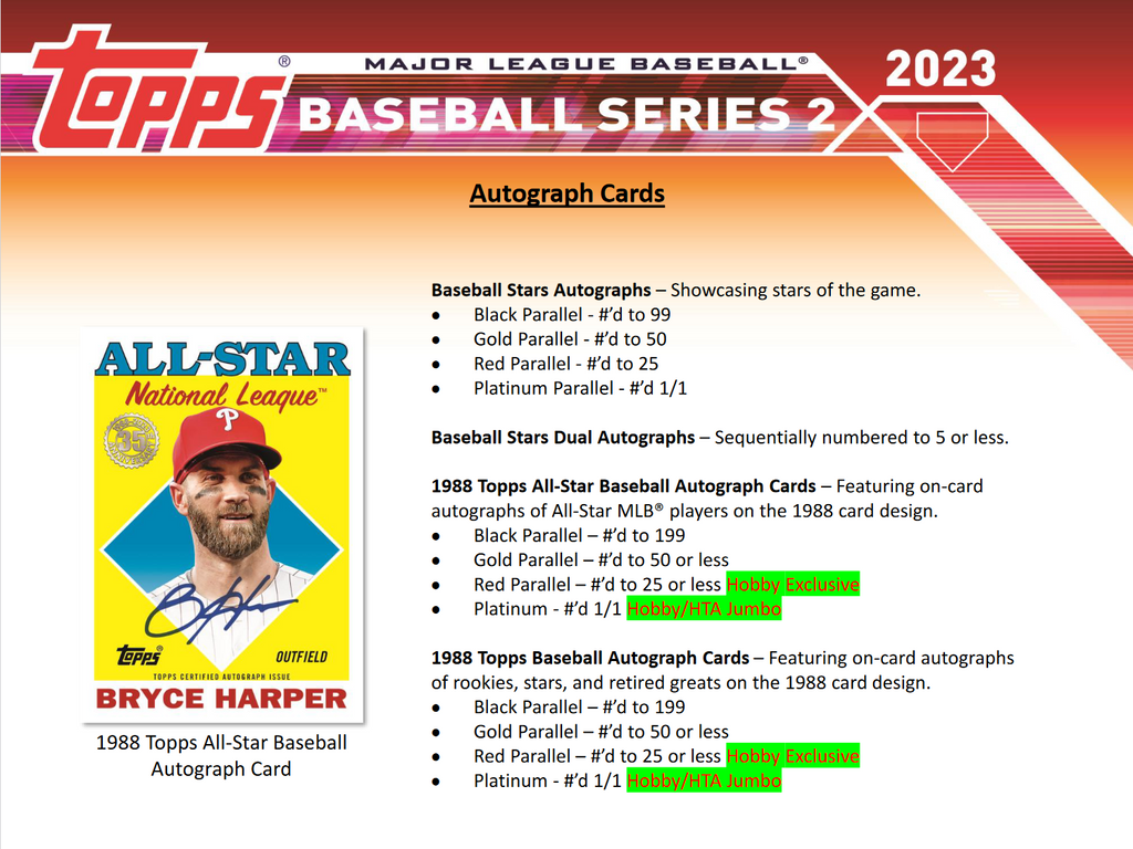 2023 Topps Series 2 Baseball Jumbo Box