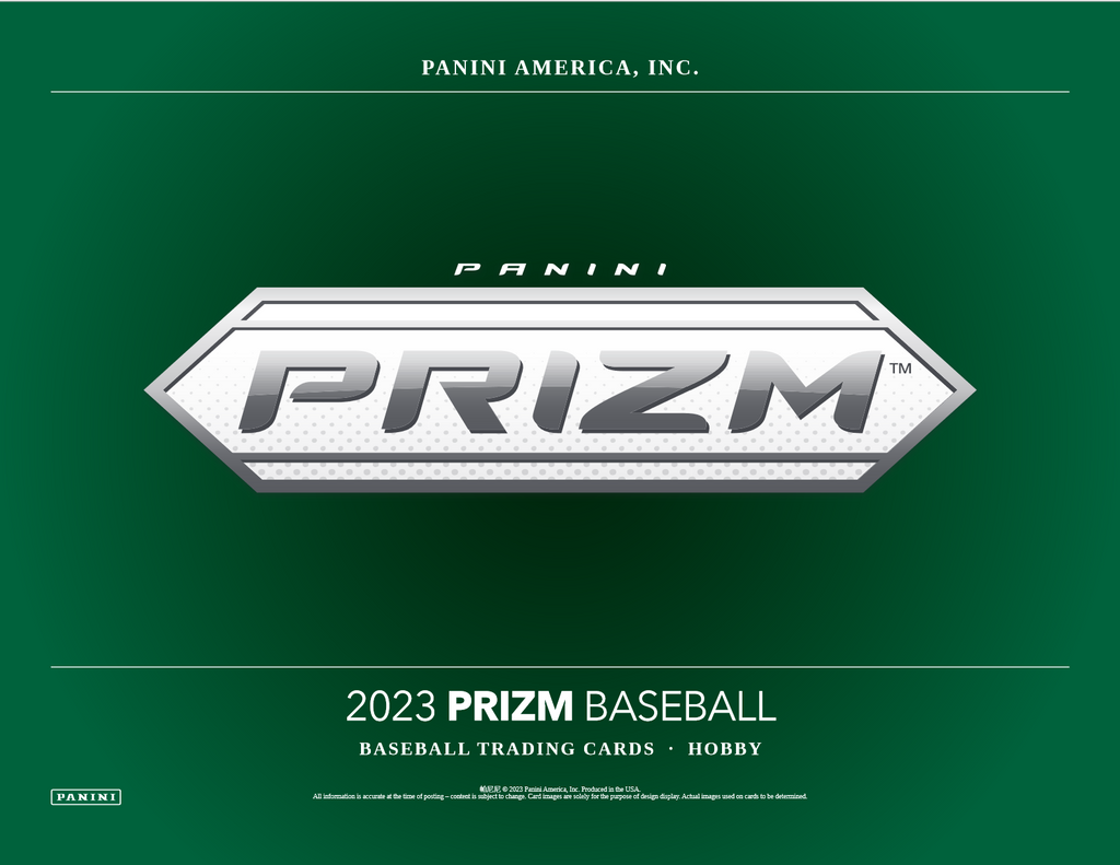 2023 Panini Prizm Baseball Hobby 12 Box Case