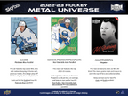 2022-23 Upper Deck Skybox Metal Universe Hockey Hobby 16 Box Case