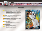 2023 Topps Chrome Update Series Baseball Hobby 6 Box Case