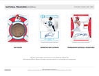 2023 Panini National Treasures Baseball Hobby 4 Box Case