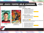 2023 Topps Chrome Major League Soccer Hobby Box