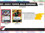 2023 Topps Chrome Major League Soccer Hobby Box