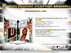 2023 Bowman Inception Baseball Hobby 16 Box Case