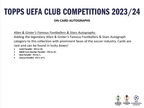 2023-24 Topps UEFA Club Competitions Soccer Hobby 12 Box Case