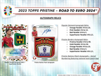 2023 Topps Pristine Road To Euro 2024 Soccer Hobby Box