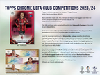 2023-24 Topps UEFA Club Competitions Chrome Soccer Hobby Box