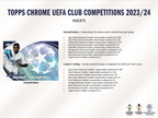 2023-24 Topps UEFA Club Competitions Chrome Soccer Jumbo Box
