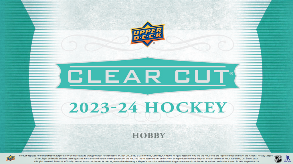 2023-24 Upper Deck Clear Cut Hockey Hobby 30 Box Case