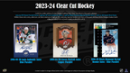 2023-24 Upper Deck Clear Cut Hockey Hobby 30 Box Case