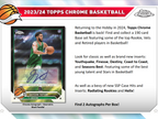 2023-24 Topps Chrome Basketball Breaker's Delight 12 Box Case