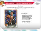 2023-24 Topps Chrome Basketball Breaker's Delight 12 Box Case