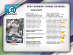 2024 Bowman Chrome Baseball Hobby 12 Box Case