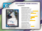 2024 Bowman Chrome Baseball Hobby 12 Box Case