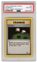 1999-2000 Fossil Gambler 60/62 PSA 10 (#1313)