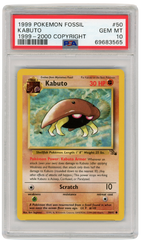 1999-2000 Fossil Kabuto 50/62 PSA 10 (#1325)