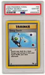1999-2000 Fossil Energy Search 59/62 PSA 10 (#1314)