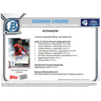 2022 Bowman Chrome Road to UEFA Under 21 European Championship Soccer Hobby 12 Box Case