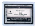 Tyler Adams 2020 Topps Museum Collection UCL Archival Autographs Ruby #'d 22/25