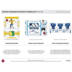 2022 Panini National Treasures FIFA Road To World Cup Soccer Hobby 4 Box Case