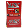 2023 Panini Score Football Gravity Feed 6 Box Case