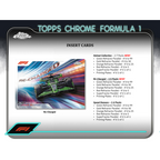 2024 Topps Chrome Formula 1 Hobby 12 Box Case
