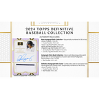 2024 Topps Definitive Baseball Hobby 2 Box Case